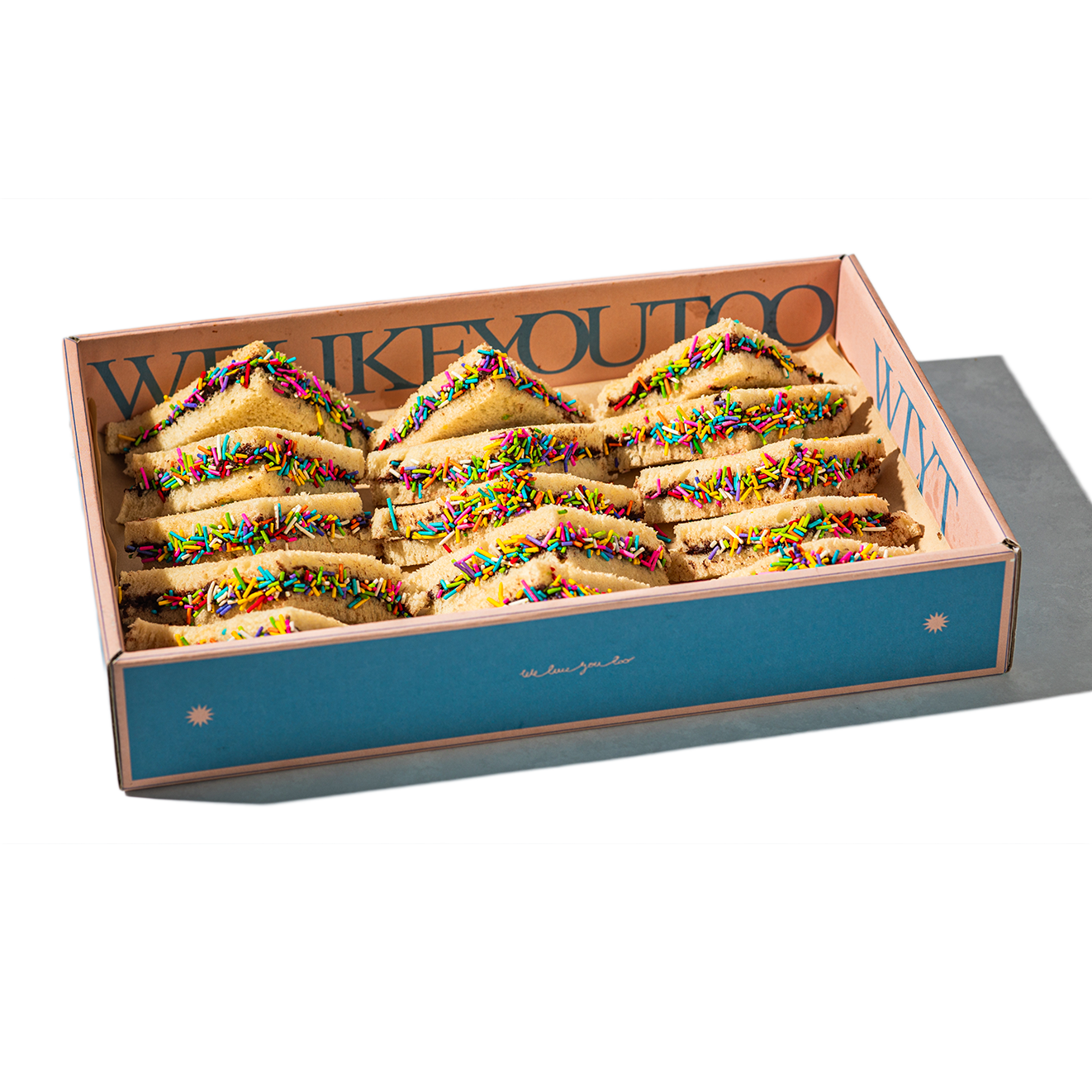 מגש כריכי סאנדו שוקולד