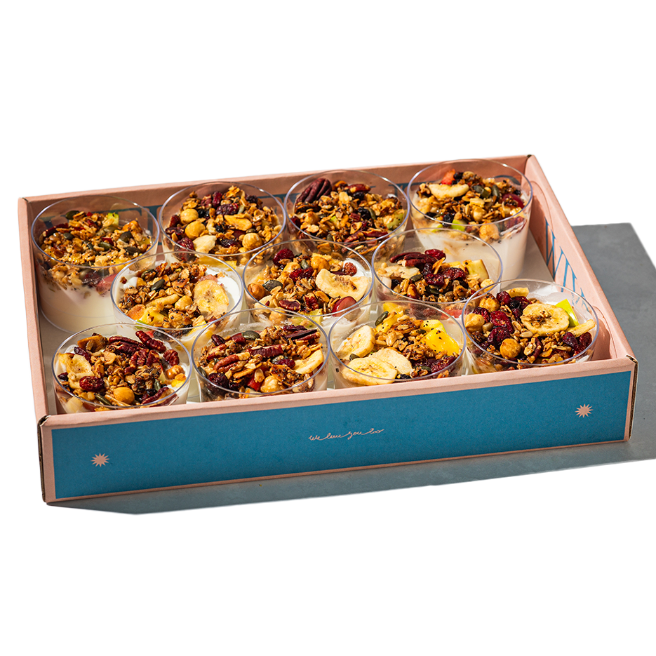 מוזלי בכוסות