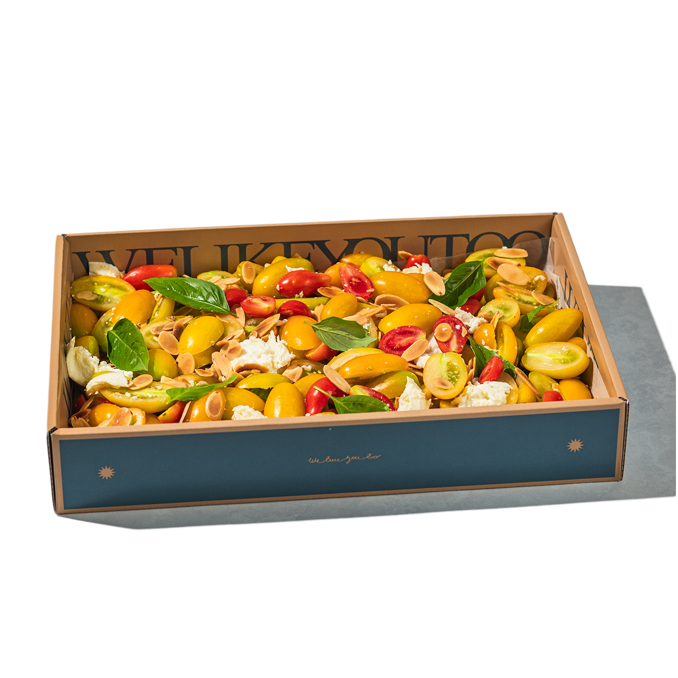 מגש סלט קפרזה